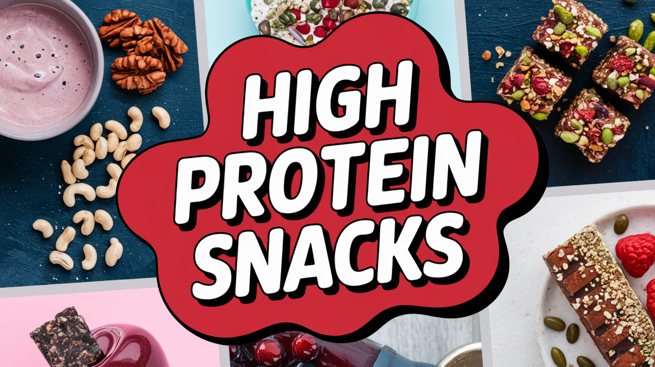 High protein snacks