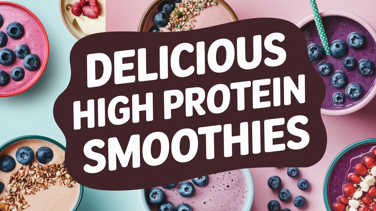 High Protein Smoothie Recipes