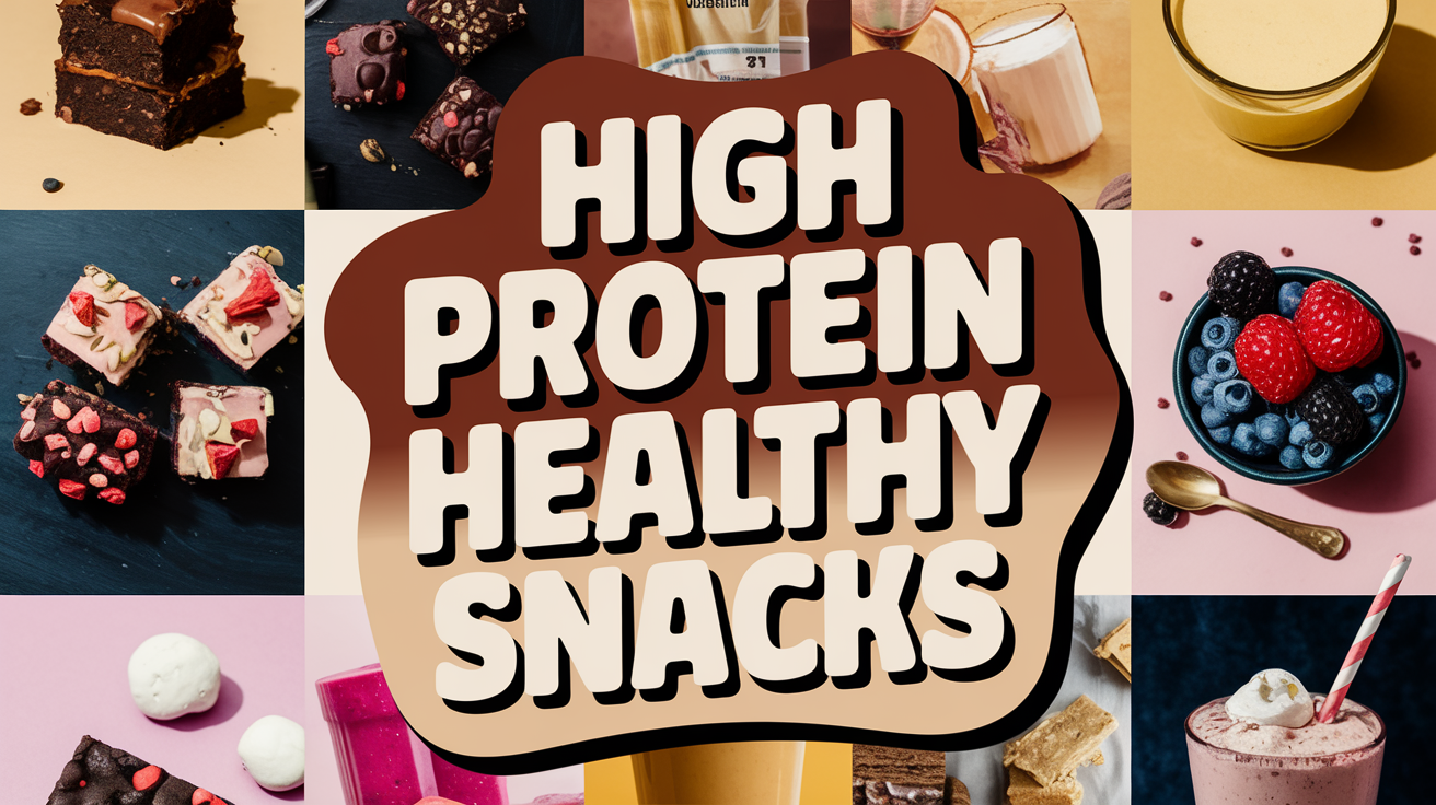 8 High Protein Healthy Snacks