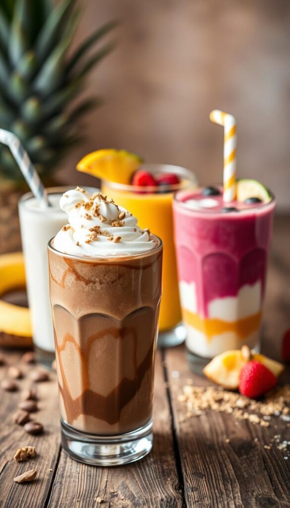 high protein smoothies