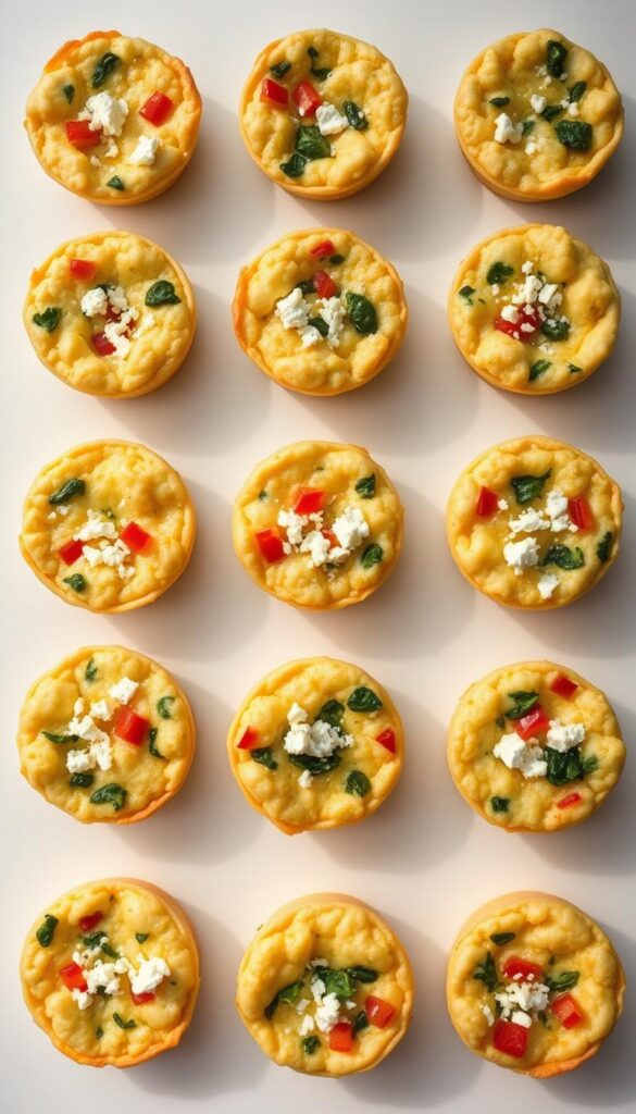 mini frittata meal prep cups