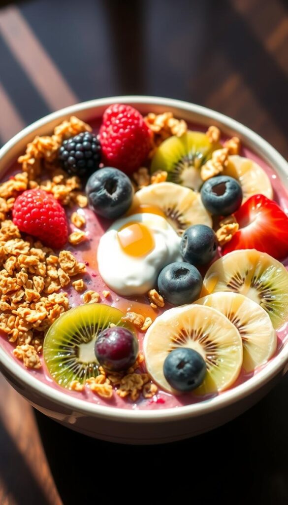 protein smoothie bowl