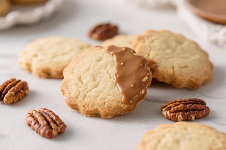 Toffee Pecan Shortbread Cookies – Buttery, Crunchy, and Perfectly Sweet
