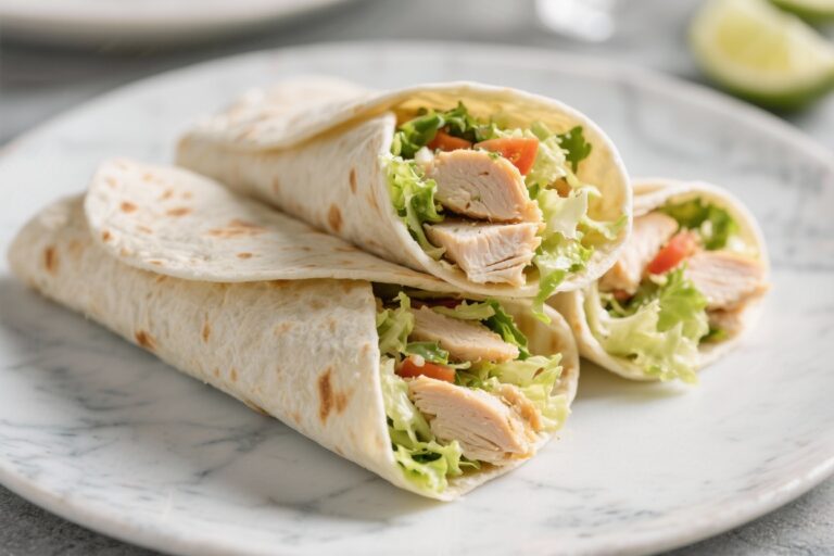 Low Cal High Protein Chicken Caesar Wraps – Simple, Satisfying, and Fresh