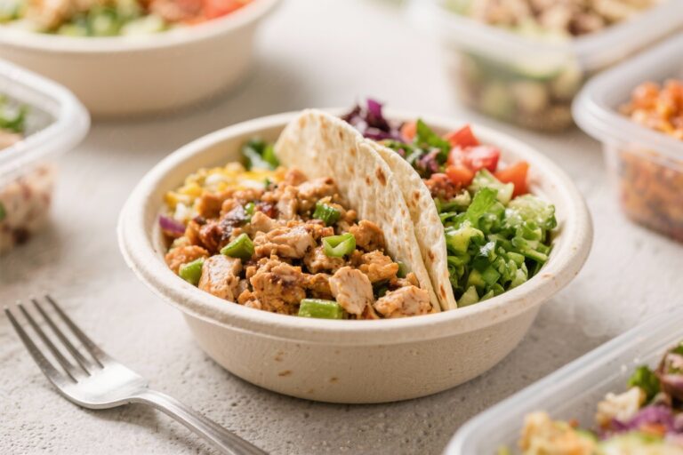 Low Cal High Protein Burrito Bowl Meal Prep – Easy, Fresh, and Satisfying