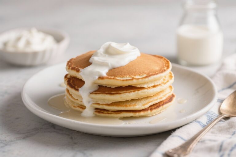 Fluffy Greek Yogurt Protein Pancakes – Light, High-Protein, and Easy