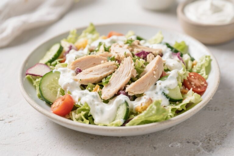 Creamy Greek Yogurt Chicken Salad (High Protein & Fresh) – Easy, Bright, and Satisfying