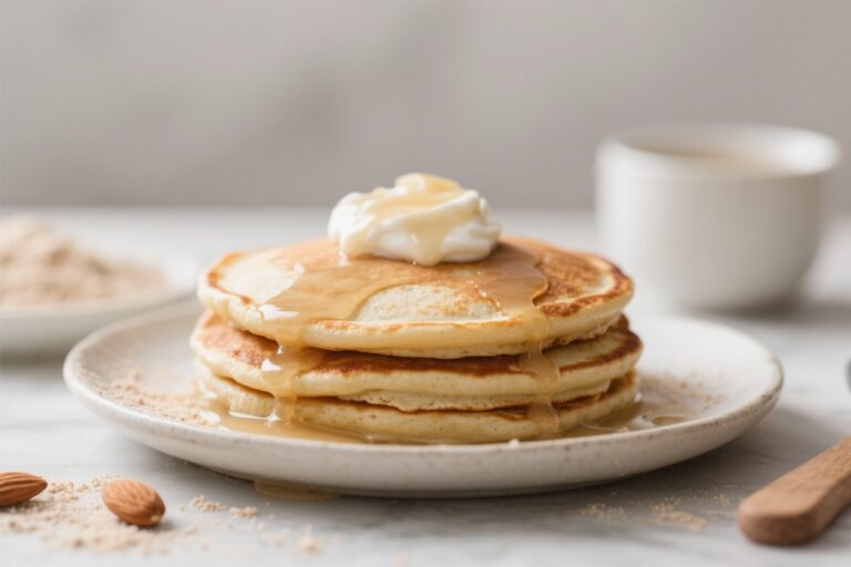 Blender Almond Flour Protein Pancakes (Gluten Free & Fluffy) – Easy, Fast, and Delicious