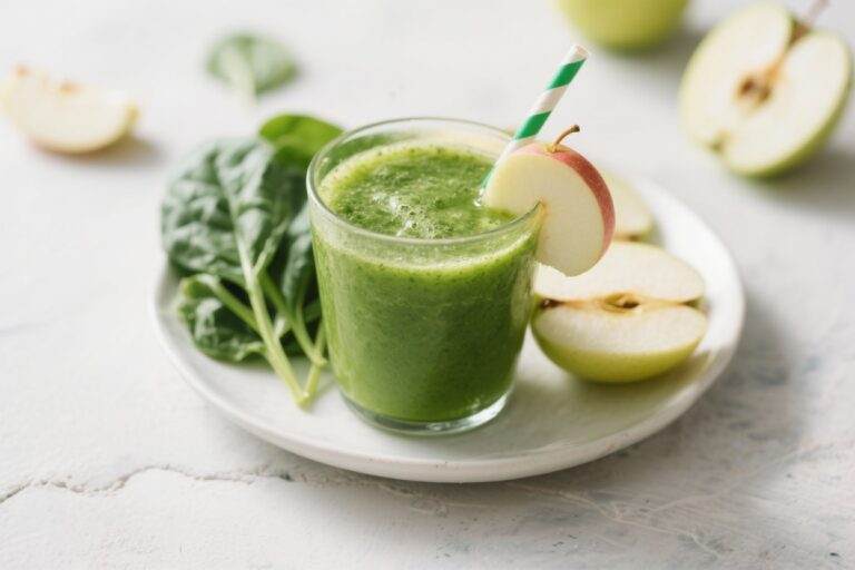 Kid-Friendly Sweet Green Juice With Apple & Spinach – A Simple, Tasty Boost