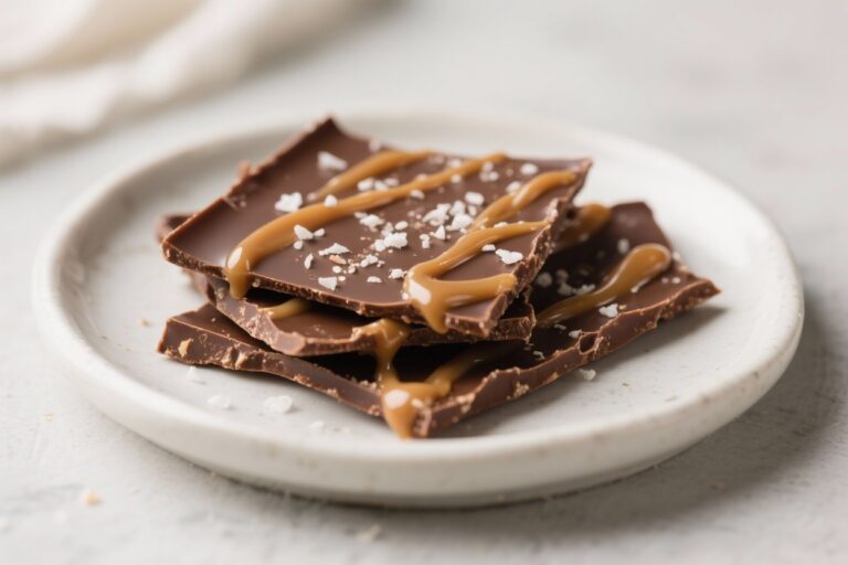 Gluten Free Salted Caramel Chocolate Bark – Sweet, Crunchy, and Easy