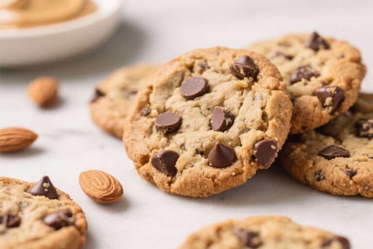 Gluten Free Chocolate Chip Protein Cookies With Almond Butter – Soft, Chewy, and Satisfying