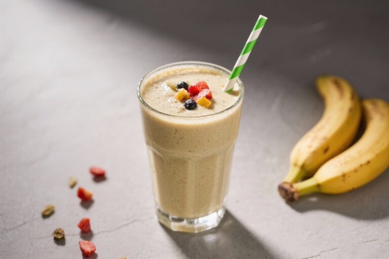 Low-Cal Protein Smoothie for Fat Loss (No Banana)