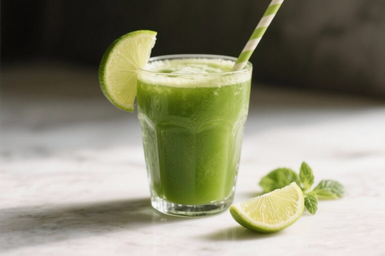 Morning Metabolism Green Juice (Light, Fresh & Fat-Burning)