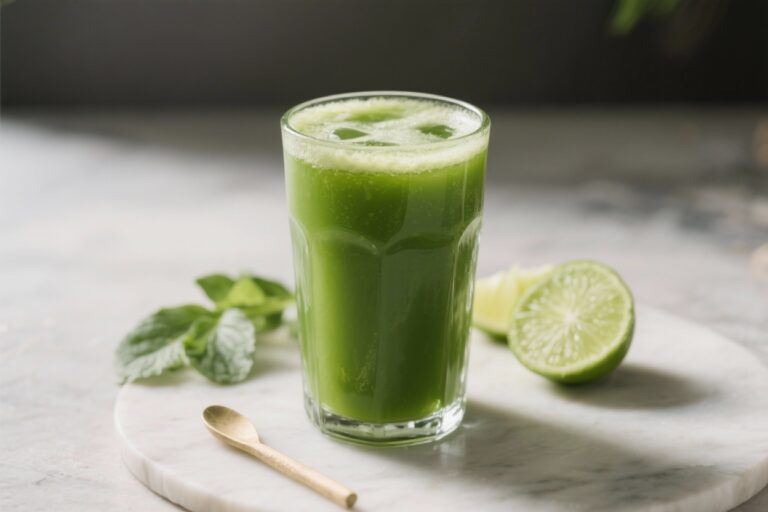 Green Juice for Constipation & Digestion (Gentle & Hydrating)