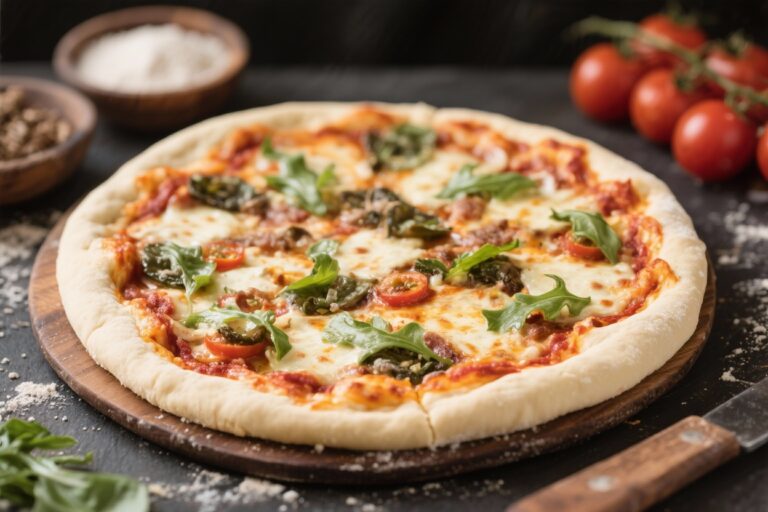 High-Protein Pizza Dough Recipe (No Yeast, No Rise)