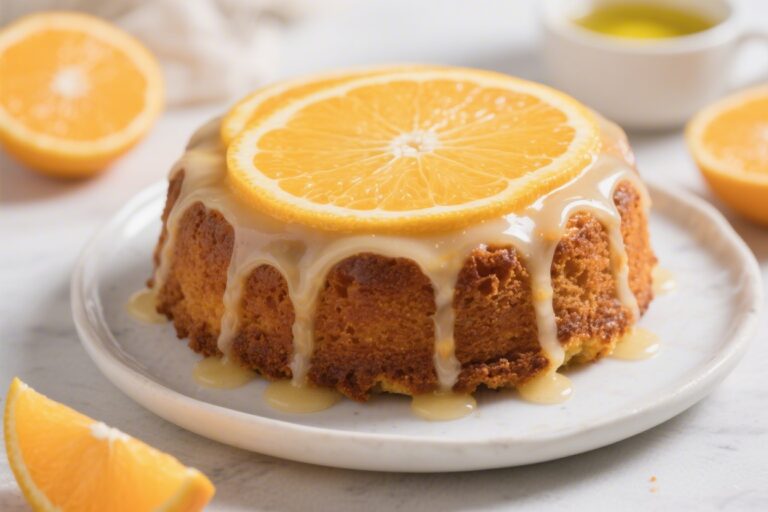 Orange Olive Oil Cake With Citrus Glaze – Bright, Moist, And Effortlessly Elegant