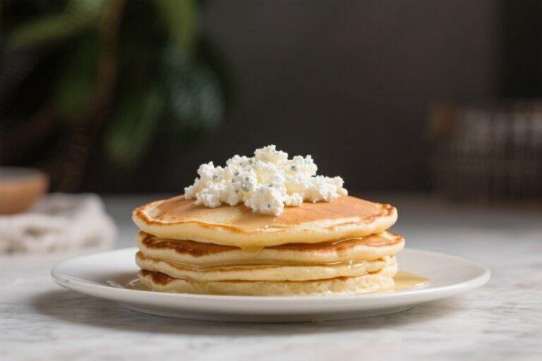 High Protein Pancakes With Cottage Cheese (Ultra Fluffy)