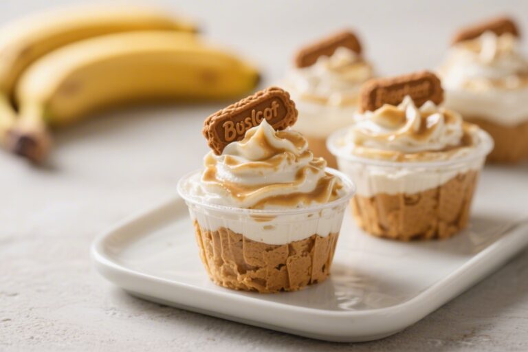 Biscoff Banana Pudding Cups