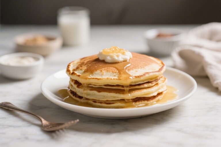 High Protein Low Calorie Pancakes (Under 350 Calories)