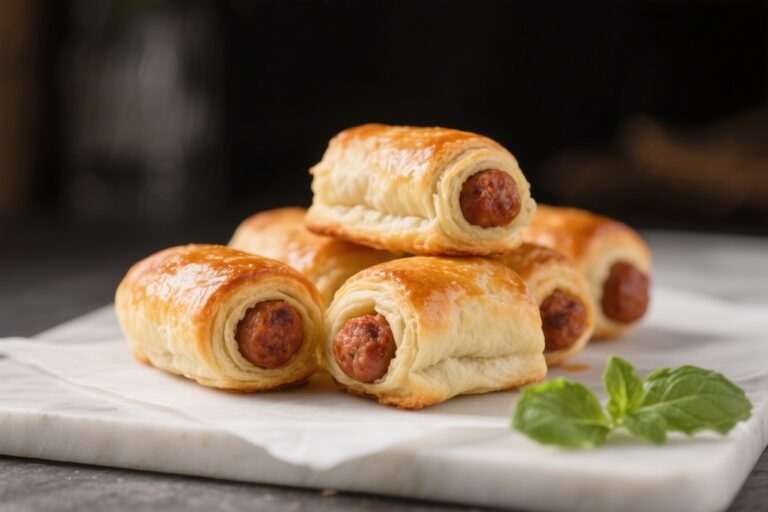Mini Protein Sausage Rolls – Bite-Sized, Wholesome, and Satisfying