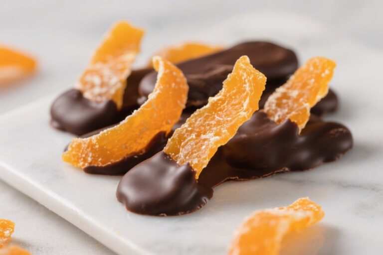 Dark Chocolate Dipped Candied Orange Peels – Bright, Bittersweet, and Gift-Ready