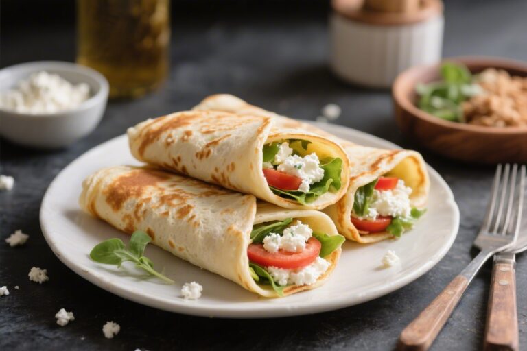 3-Ingredient Cottage Cheese Pancake Wraps – Easy, Protein-Packed, and Versatile