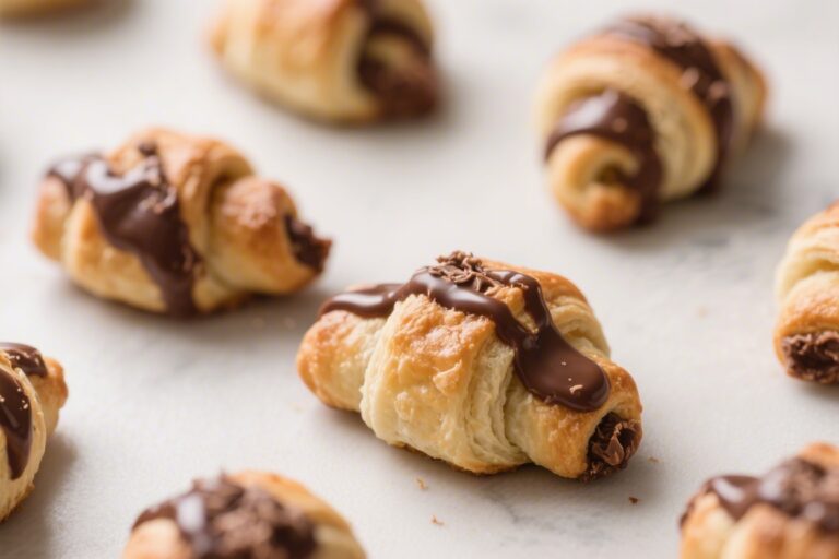 Nutella Crescent Roll Bites – Easy, Gooey, and Irresistible