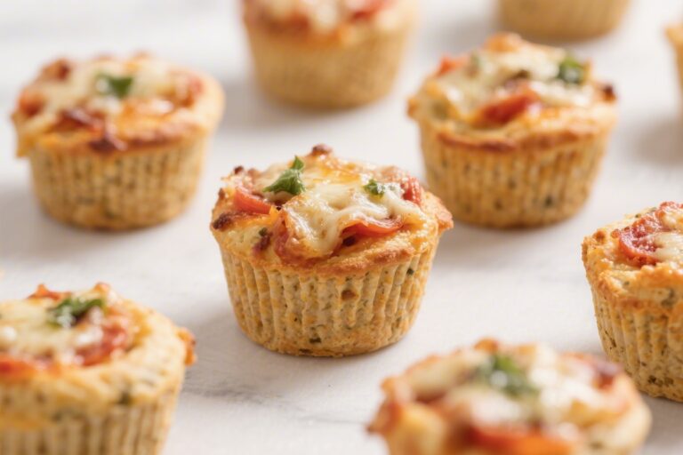 Mini Gluten Free Pizza Muffins – Bite-Sized, Cheesy Crowd-Pleasers