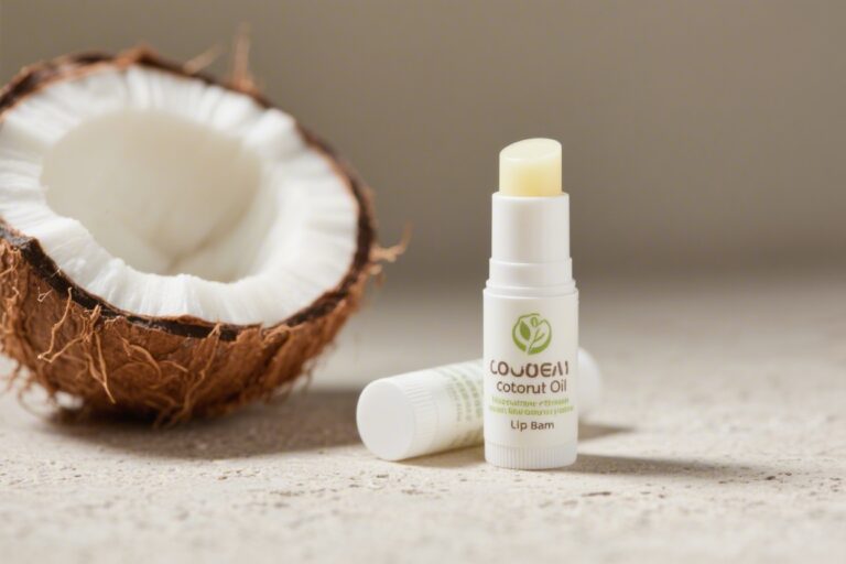 Coconut Oil Lip Balm (Natural) – Simple, Soothing, and Moisturizing
