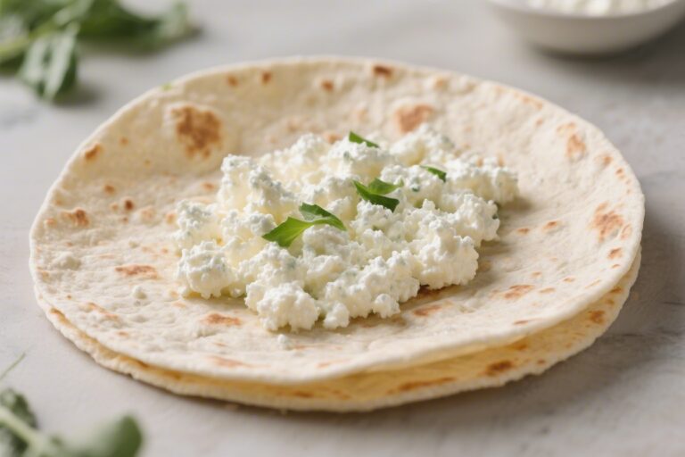 Cottage Cheese Protein Tortilla (2 Ingredients, Flexible & High Protein)