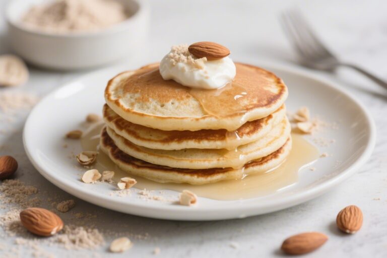 Almond Flour Protein Pancakes: Low-Carb, Nutty, and Soft