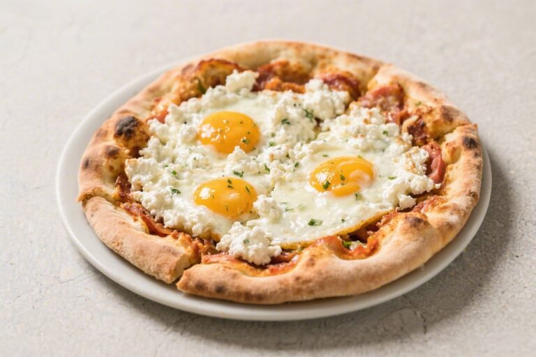 Cottage Cheese Breakfast Flatbread Pizza – Easy, Protein-Packed Morning Meal