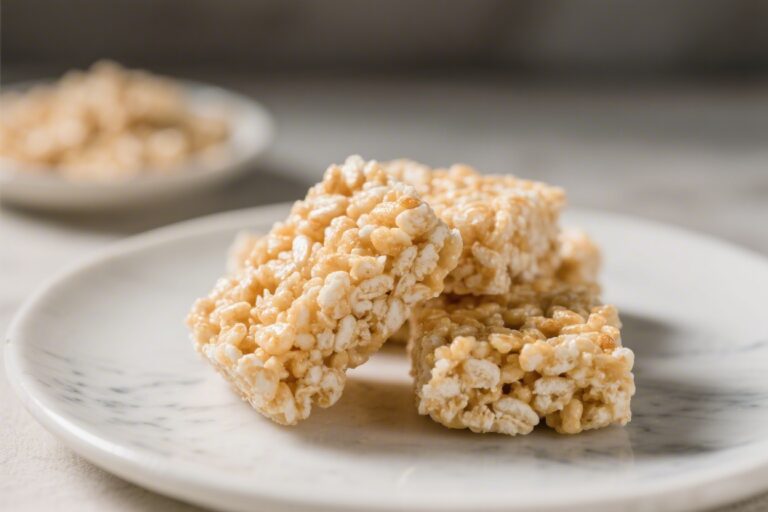Chewy Protein Rice Krispie Treats (Under 150 Calories Each)