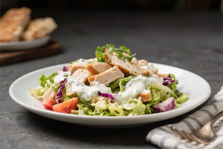 Creamy Greek Yogurt Chicken Salad – Light, Fresh, and Satisfying