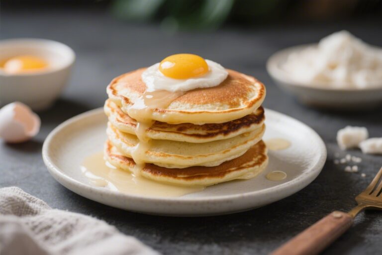 Egg White Protein Pancakes – Light, Fluffy, and Packed With Protein