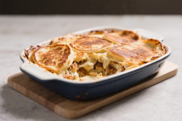 Baked Protein Pancake Casserole – A Make-Ahead Breakfast You’ll Crave