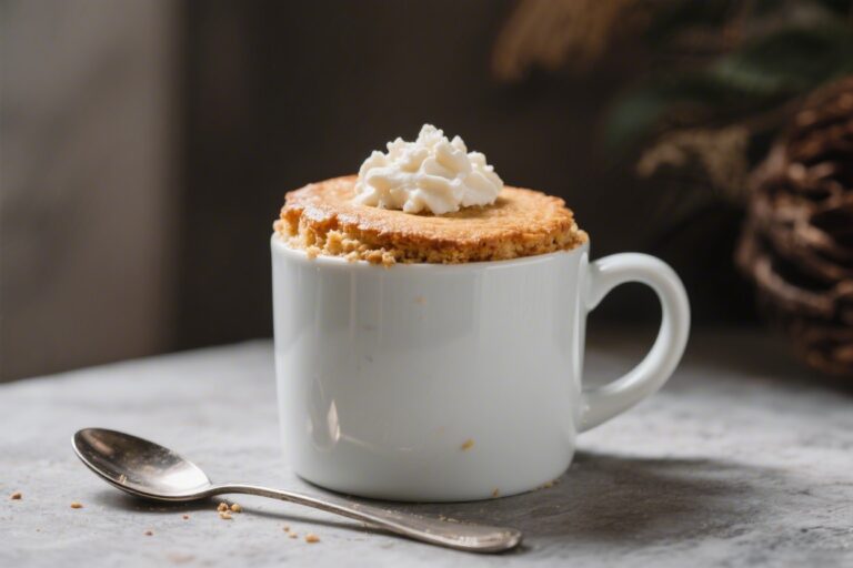 3 Ingredient High Protein Mug Cake – Quick, Simple, and Satisfying