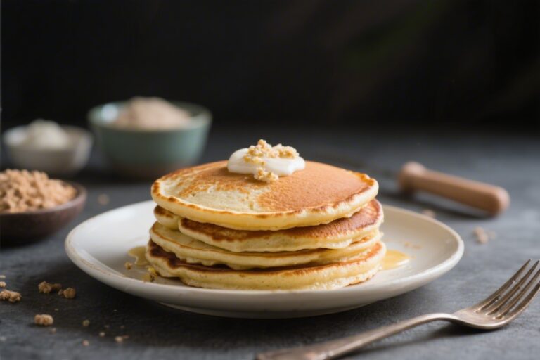 Keto Protein Pancakes – Fluffy, Low-Carb, and Satisfying