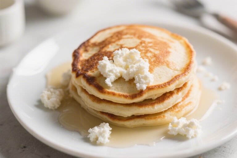 Easy 3 Ingredient Cottage Cheese Pancakes – Simple, Fluffy, and Protein-Packed