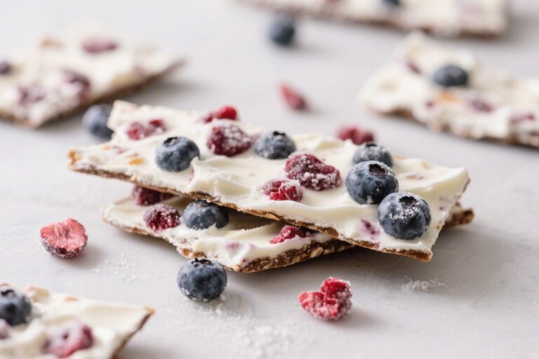 Greek Yogurt Bark Frozen Berry Greek Yogurt Bark – A Simple, Bright Freezer Treat