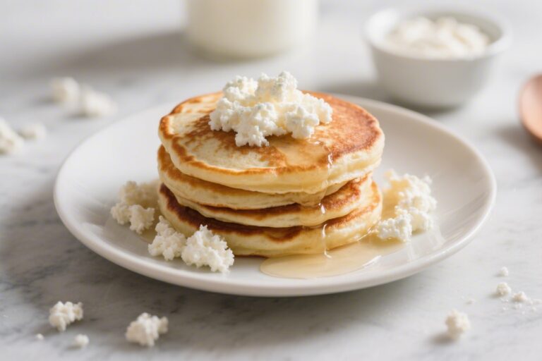 High Protein Cottage Cheese Pancakes – Fluffy, Filling, and Easy