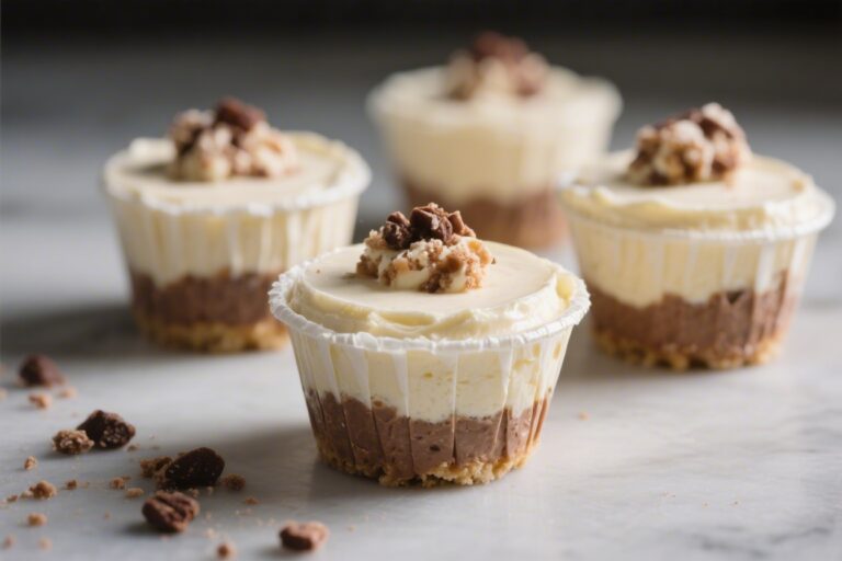 No Bake Protein Cheesecake Cups – Creamy, Fast, and High-Protein