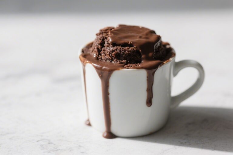 Gooey Chocolate Protein Mug Cake – Fast, Fudgy, and Satisfying