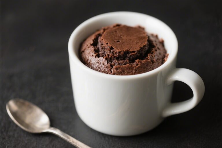 Healthy Chocolate Mug Cake – Quick, Cozy, and Guilt-Light
