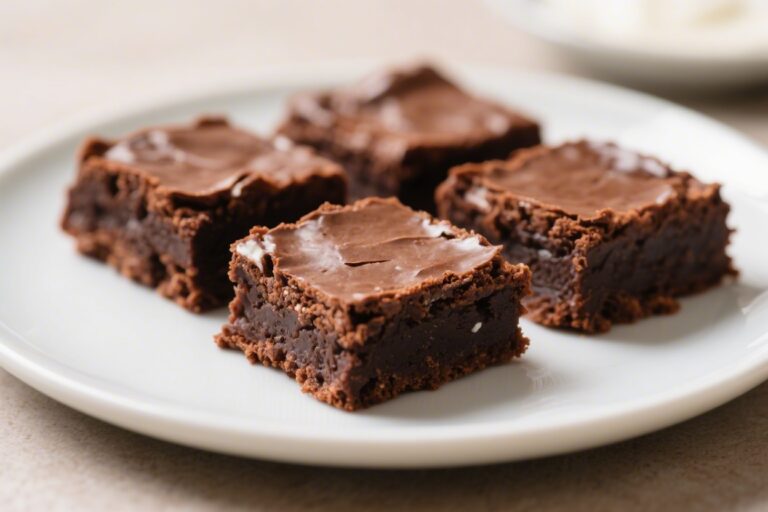 Fudgy Greek Yogurt Brownies – Rich, Moist, and Easy