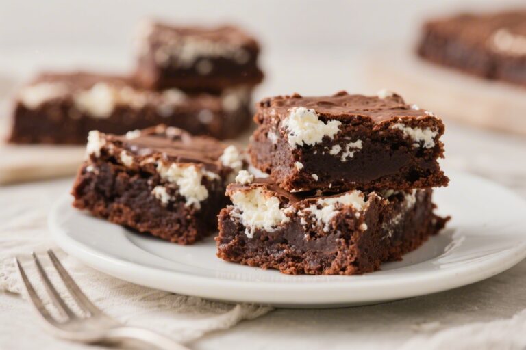Fudgy Cottage Cheese Brownies – Rich, Moist, and Protein-Packed