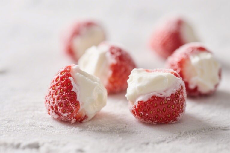 Frozen Greek Yogurt Bites Frozen Strawberry Greek Yogurt Bites – A Simple, Refreshing Treat