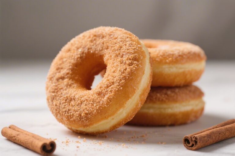 Baked Cinnamon Sugar Protein Donuts – Soft, Light, and Satisfying